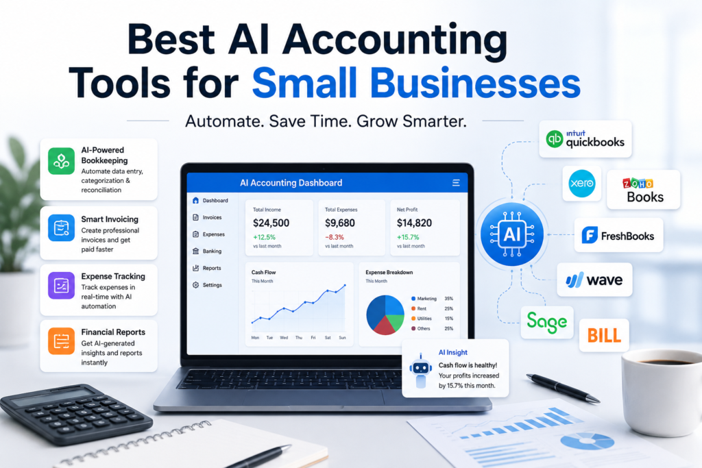 Best AI accounting tools for small businesses